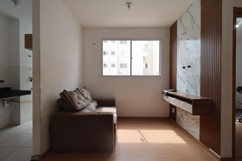 Apartamento com 2 quartos para alugar em Recreio das Acacias, Ribeirão Preto por R$ 1.100,00