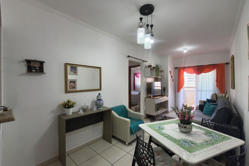 Apartamento com 2 quartos para alugar em Vila Caiçara, Praia Grande por R$ 2.390,00