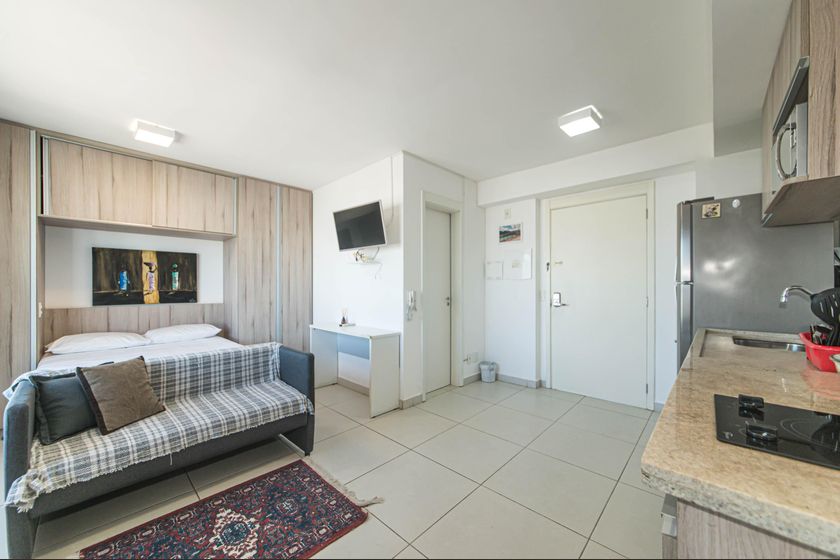Apartamento com 1 quarto Ã  venda em Brooklin, São Paulo